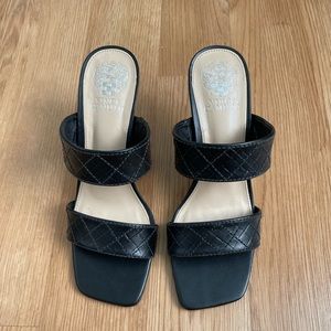 Vince Camuto Black Heeled Sandal